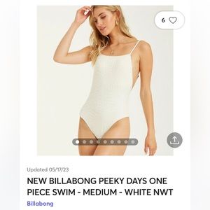 Billabong peeky days one piece